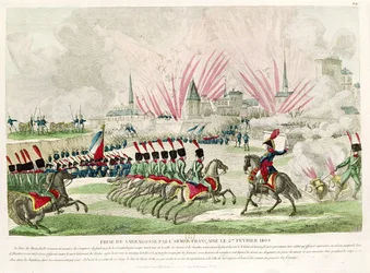 Die Belagerung von Saragossa durch Jean Lannes (1769-1809), Herzog von Montebello, 27. Februar 1809